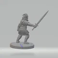 Mô hình 3D Tiefling Rogue (Sát thủ Tiefling) cho game nhập vai - Thumbnail 3