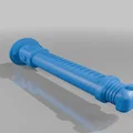 Mô hình tay cầm kiếm ánh sáng Deadpool Lightsaber Hilt 3D - Thumbnail 2