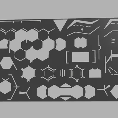 Stencil Hoá Học Overkill Chemistry Stencil