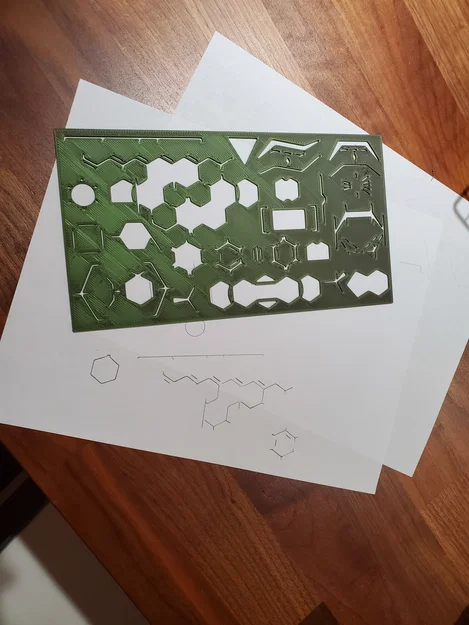 Stencil Hoá Học Overkill Chemistry Stencil - Image 2