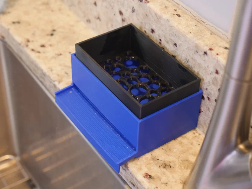 Khay Đựng Miếng Chà/Bọt Biển Cỡ Lớn (Có Ray Trượt) - Image 5