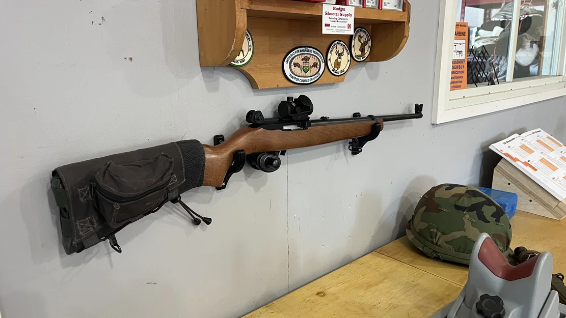 Giá treo súng lên tường - Loại đơn hoặc đôi - Image 2