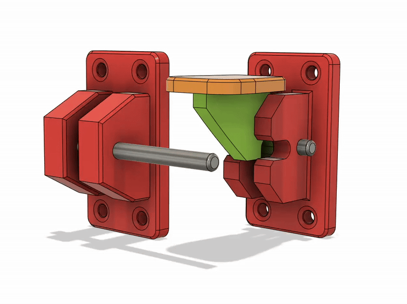 Chốt Cửa Tự Động (Automatic Door Lock) - Image 1