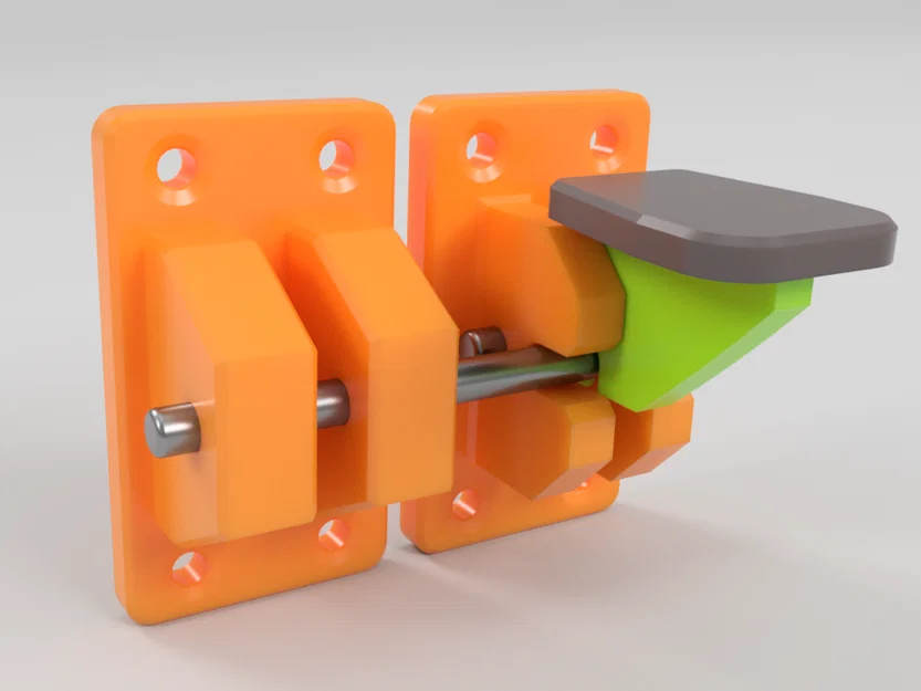 Chốt Cửa Tự Động (Automatic Door Lock) - Image 2