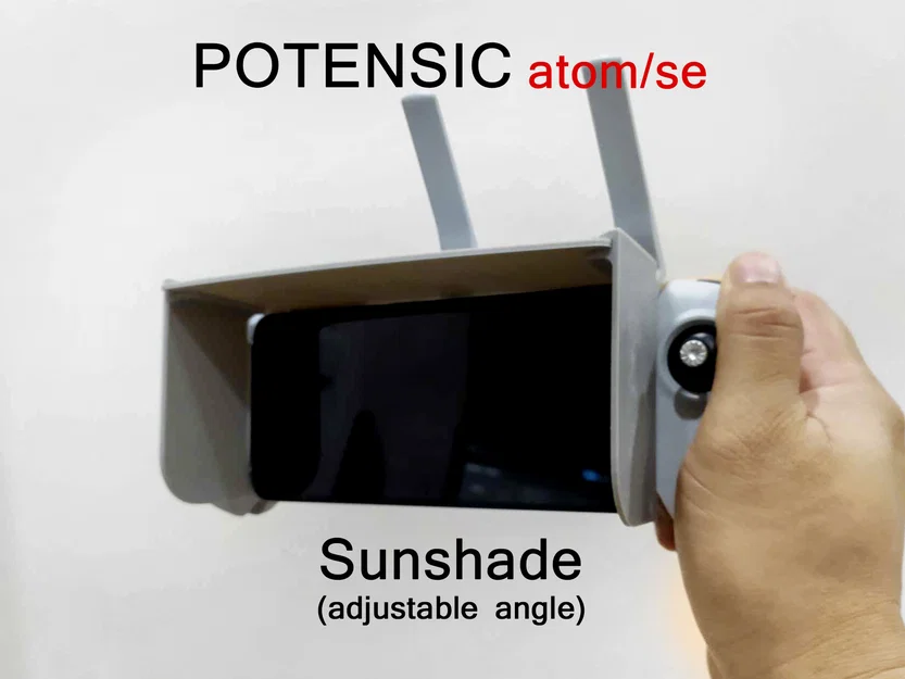 Tấm chắn nắng Potensic Atom/SE có thể gập gọn, điều chỉnh góc - Image 1