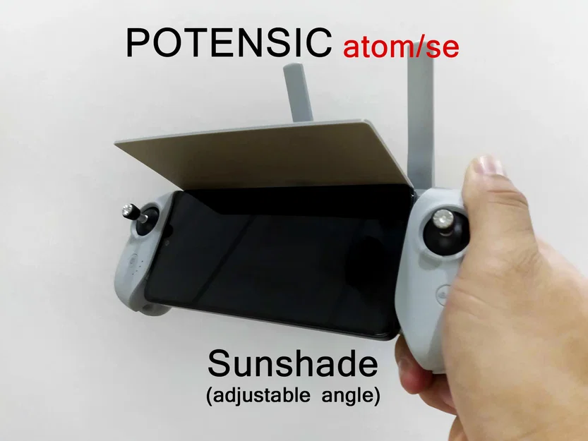 Tấm chắn nắng Potensic Atom/SE có thể gập gọn, điều chỉnh góc - Image 2