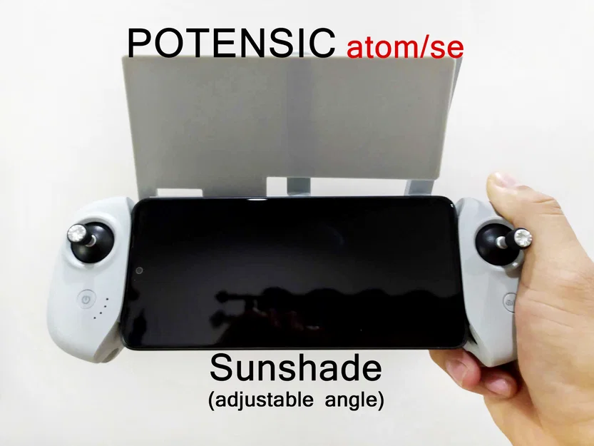 Tấm chắn nắng Potensic Atom/SE có thể gập gọn, điều chỉnh góc - Image 3