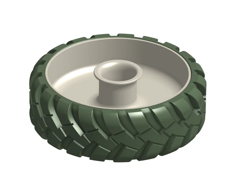 Tô Đựng Hạt Dẻ Cười Hình Lốp Xe Off-Road Độc Đáo - 3D Printing Model - Image 2