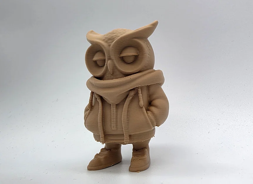 Mô hình Hoodie Owl (Cú mặc áo Hoodie) - Image 2