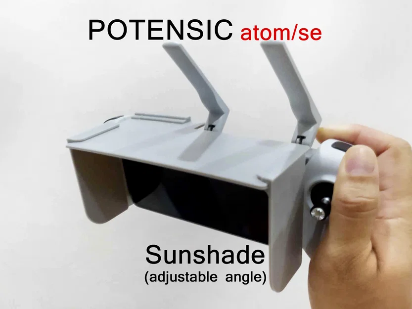 Tấm chắn nắng Potensic Atom/SE có thể gập gọn, điều chỉnh góc - Image 5