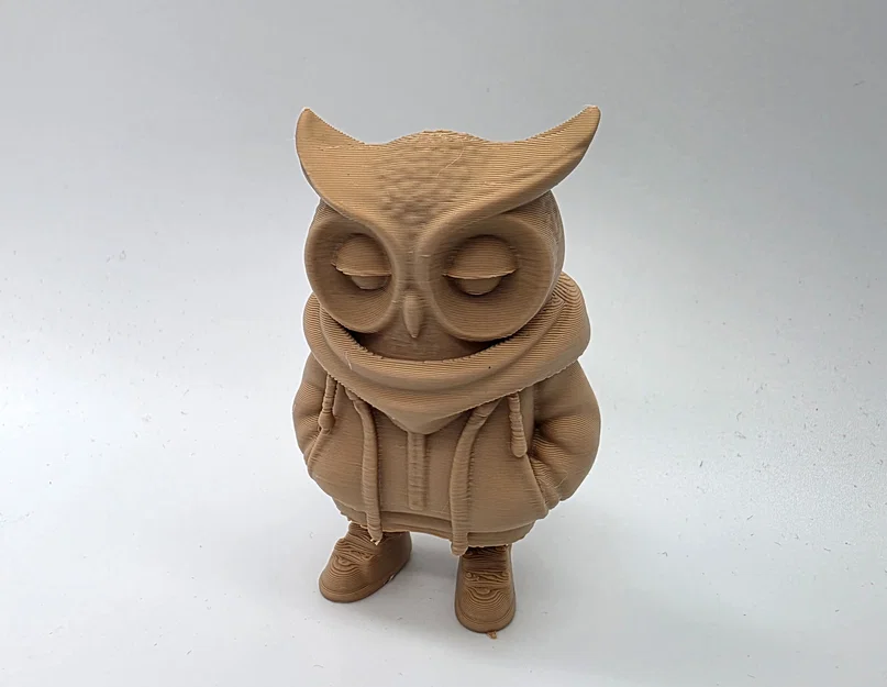 Mô hình Hoodie Owl (Cú mặc áo Hoodie) - Image 3