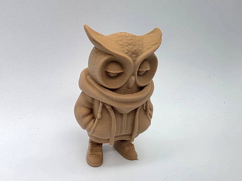 Mô hình Hoodie Owl (Cú mặc áo Hoodie) - Image 4