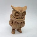 Mô hình Hoodie Owl (Cú mặc áo Hoodie) - Thumbnail 4
