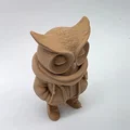 Mô hình Hoodie Owl (Cú mặc áo Hoodie) - Thumbnail 5