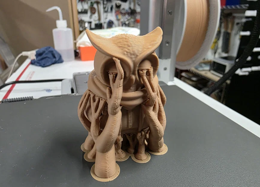 Mô hình Hoodie Owl (Cú mặc áo Hoodie) - Image 7