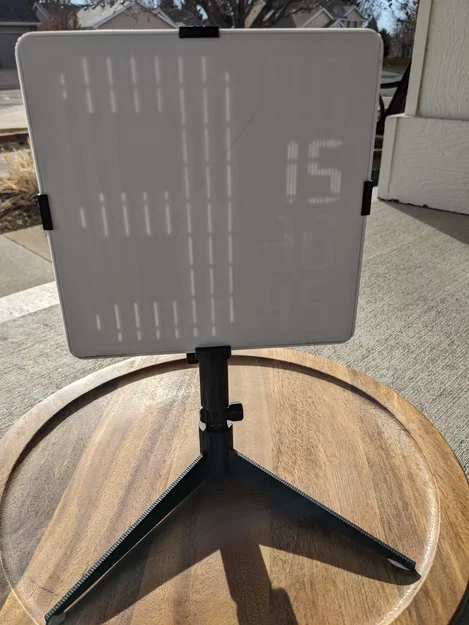 Digital Sundial - Đồng hồ mặt trời kỹ thuật số in 3D - Image 1
