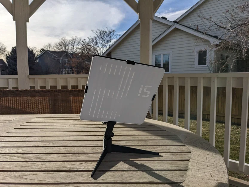 Digital Sundial - Đồng hồ mặt trời kỹ thuật số in 3D - Image 2