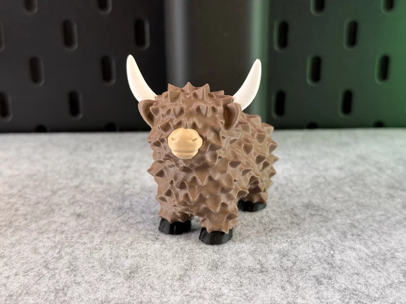 Mô hình bò Highland (Highland Cow) - Image 4