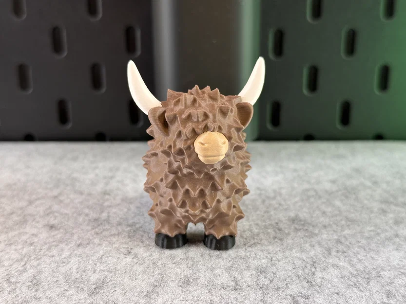 Mô hình bò Highland (Highland Cow) - Image 5