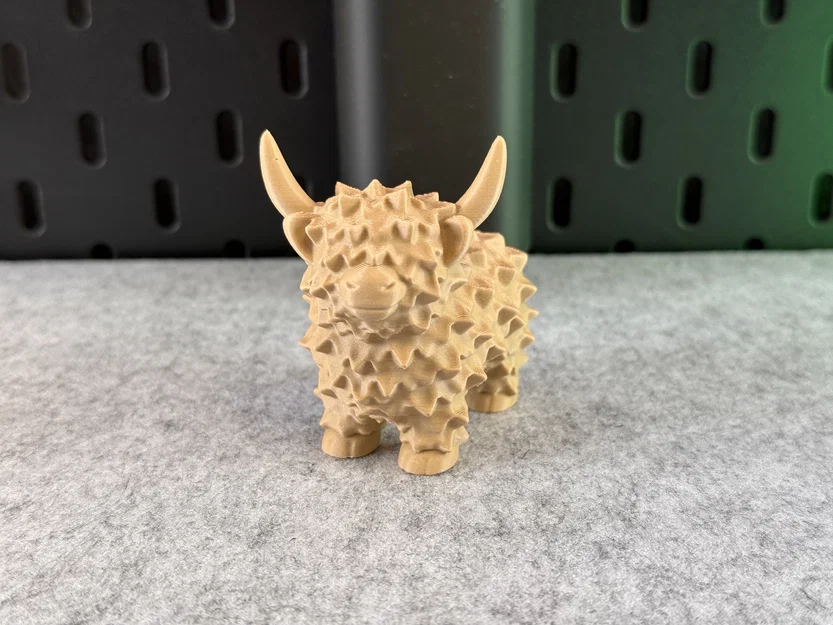 Mô hình bò Highland (Highland Cow) - Image 11