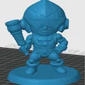 Mô hình 3D Mechaneck phiên bản Chibi độc đáo - Tự in tại nhà - Thumbnail 2