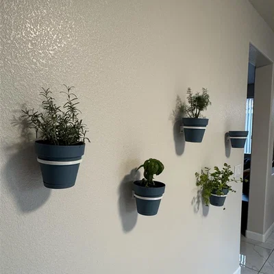 Giá treo chậu cây ốp tường