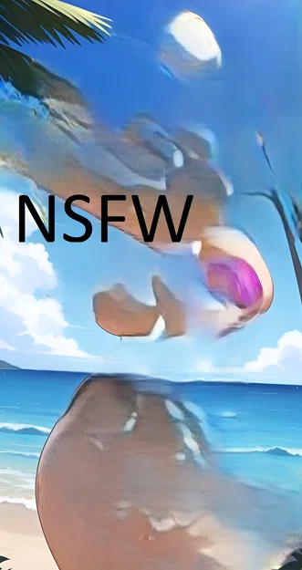 Mô hình 3D nhân vật Samus Aran phiên bản bãi biển - Image 1