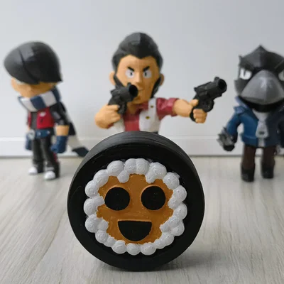 Mô hình 3D Brawl Stars Sushi Roll độc đáo cho người hâm mộ