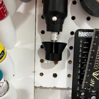 Giá treo máy mài Dremel trên tường: Gọn gàng và tiện lợi