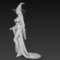 Mô hình phù thủy phong cách Trung Hoa quyến rũ - File in 3D chất lượng - Thumbnail 2