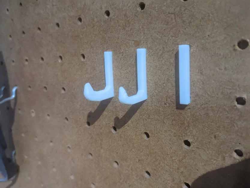 Móc treo pegboard 4mm dành cho bảng lỗ 3/16" - Image 1