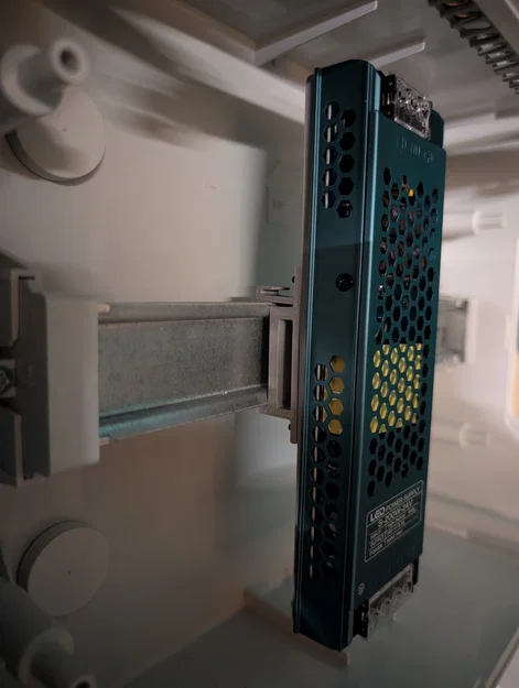 Ngàm gắn DIN Rail 3D cho bộ nguồn LED Lincoiah 200W - Image 1