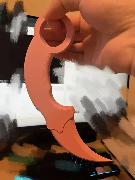 Dao Karambit CS (In nguyên khối) - Image 3