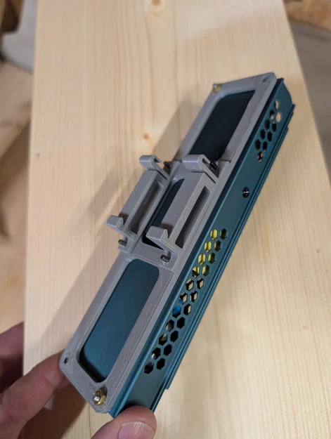 Ngàm gắn DIN Rail 3D cho bộ nguồn LED Lincoiah 200W - Image 2