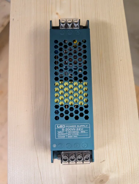 Ngàm gắn DIN Rail 3D cho bộ nguồn LED Lincoiah 200W - Image 4