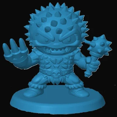 Mô hình Spikor phong cách Chibi từ Masters of the Universe