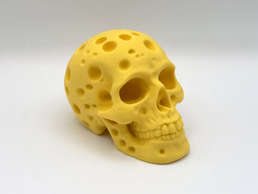 Cheese Skull - Mô hình đầu lâu phô mai độc lạ - Image 1