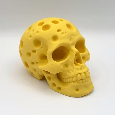 Cheese Skull - Mô hình đầu lâu phô mai độc lạ