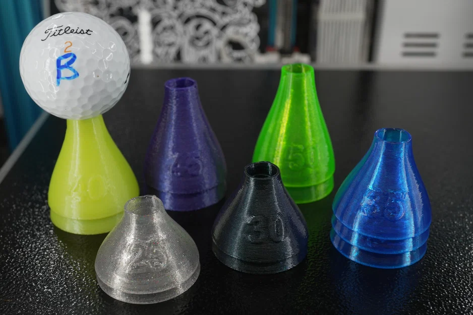 Tee Golf Parametric Dành Cho Phòng Tập Golf Giả Lập In Bằng TPU - Image 2