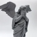 Tượng Thiên thần khóc (Weeping Angel) độ chi tiết cao - Thumbnail 2