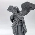 Tượng Thiên thần khóc (Weeping Angel) độ chi tiết cao - Thumbnail 3