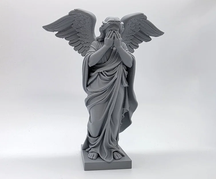 Tượng Thiên thần khóc (Weeping Angel) độ chi tiết cao - Image 4
