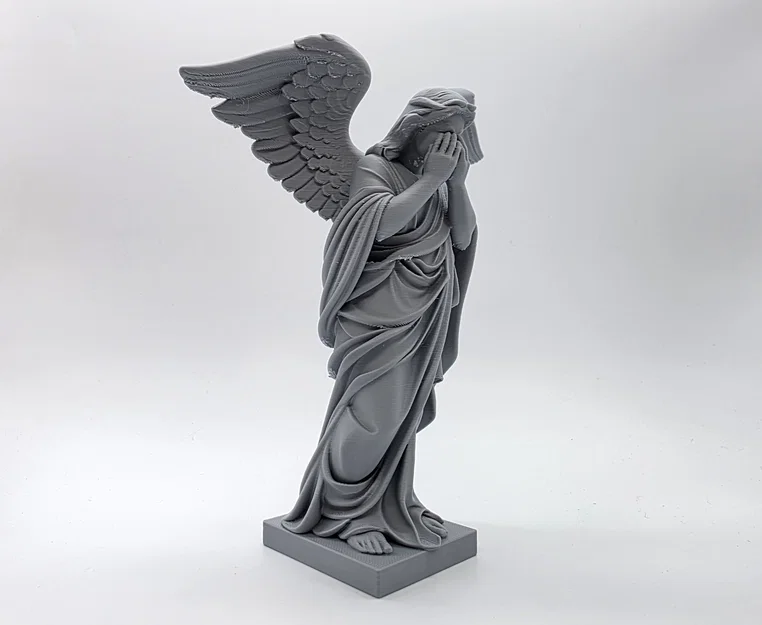 Tượng Thiên thần khóc (Weeping Angel) độ chi tiết cao - Image 5