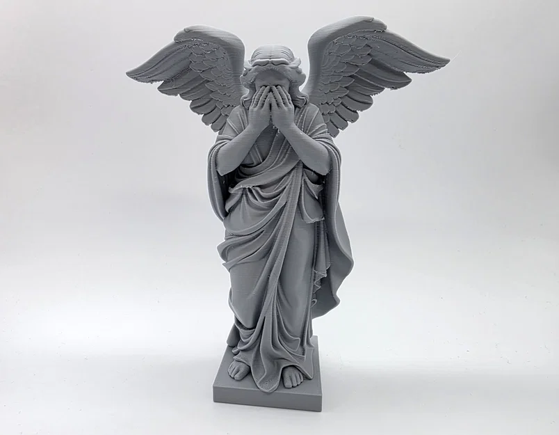 Tượng Thiên thần khóc (Weeping Angel) độ chi tiết cao - Image 6