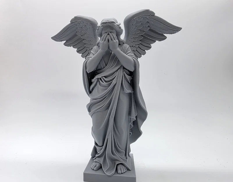 Tượng Thiên thần khóc (Weeping Angel) độ chi tiết cao - Image 7