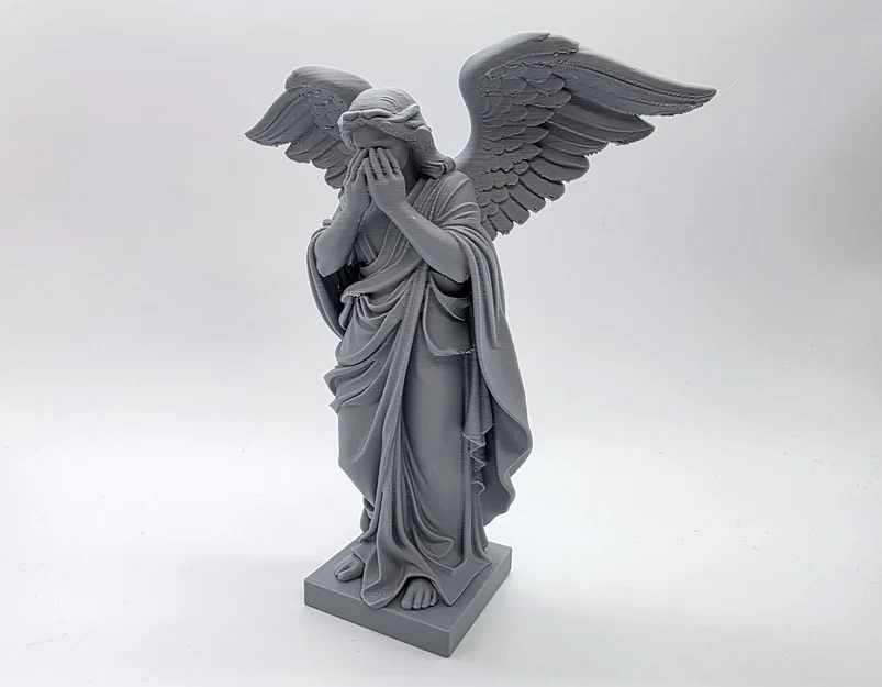 Tượng Thiên thần khóc (Weeping Angel) độ chi tiết cao - Image 8