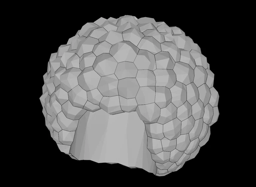 Mái tóc Afro cho Minifigure tương thích LEGO cực cá tính - Image 1