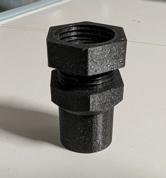 Adapter đầu nối ống luồn dây điện 20mm cho lỗ Cable Gland M25 - Image 1
