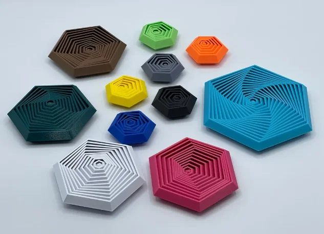 Mẫu in 3D Hexagon Fidget độc đáo: Đồ chơi giảm stress cực cuốn - Image 1