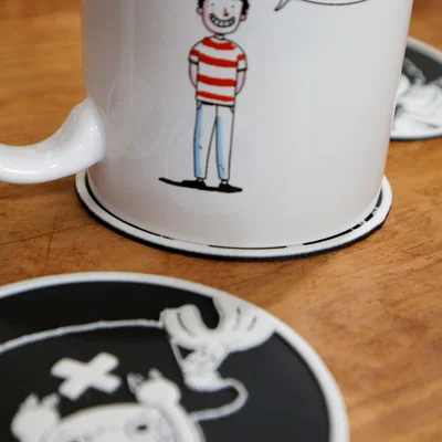 Bộ 10 Đế Lót Ly One Piece